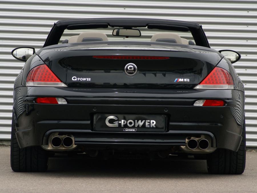  BMW M6 Hurricane Convertible by G-Power 2008 года  (фото 2 из 15)
